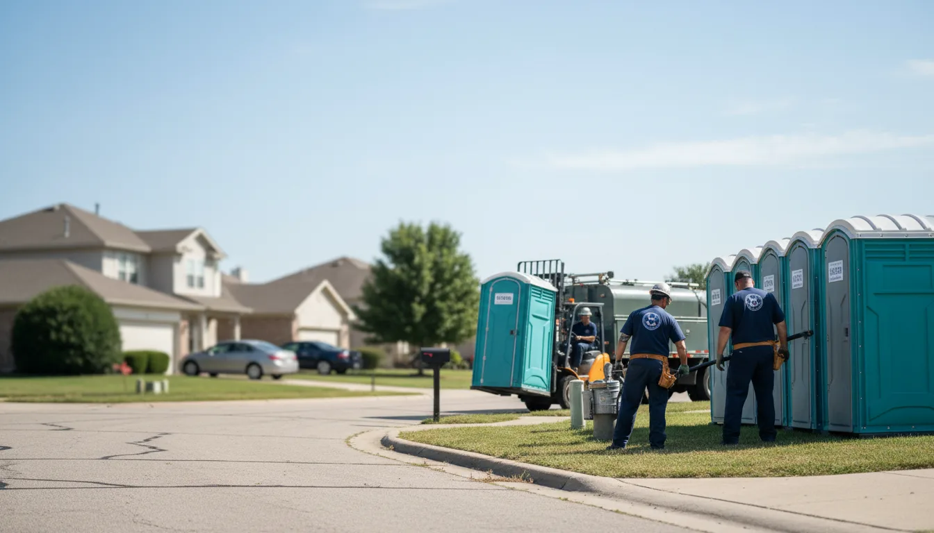 Porta Potty Rental in Wrightstown, NJ near me